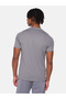 Men Charcoal Jersey Training T-Shirt - 2