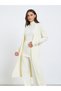 Set of 3 - Ribbed Knit Top, Cardigan and Pants - 3