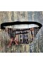 Ethnic Authentic Bohemian Patterned Daily Travel Use Shoulder and Waist Bag