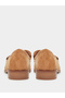 Tan Suede Look Loafers - 5