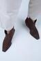 Liray Women's Genuine Leather Cowboy Brown Boots - 8