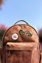 Merry Christmas New Year Bag Ornament Pin Button Badge Set (3 Pcs) - 2