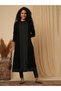 Placement Weave Knitted Loose Fit Winter Wear Kurta