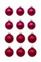 6 cm 12-Piece Cici Ball Christmas Tree Ornament 6 Matte + 6 Glossy - 4