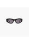 Harriet 53MM Grey Cat Eye Sunglasses - BLA-000332-0107