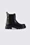 Girl's Black Boots