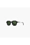 48MM Green Geometric Sunglasses 30S-000408-0106 - 2