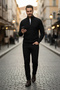Herren-Pullover mit halbem Rollkragen und Reißverschluss - 3