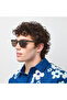 54MM Brown Rectangle Sunglasses 30S-000416-0604 - 5