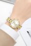Steel Cord Steel Case Women Wrist Watch, Bracelet Gift Silver-Gold Zmfer202 - 3
