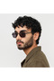 Nefoud 55 MM Grey Geometric Sunglasses | sm40107-30s-000423-0107-55 - 5