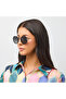 47MM Grey Geometric Sunglasses 30S-000414-0107 - 4