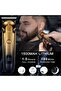 Men's Beard Trimmer Kit Electric Razor Shaver Professional Hair Clipper with Zero Gapped T- - 4
