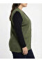 Knitwear Mother's Vest Buttoned Plus Size Full Knit - 3