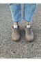 Women's Lace-Up Colorful Sole Sneaker Walking Shoes - 4