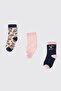 Girl's 3-Piece Sock Socks