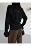 Soft Women's Cardigan with Tassels on the Sleeves - 3