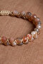 Certified Sunstone Natural Stone Double Row Macrame Bracelet Odt027 - 3