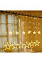 12 Star LED Curtain String Fairy Lights For Stunning Room Decoration Party Lights - 2
