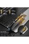Mens Professional Hair Clippers and T-Blade Trimmer Kit Cordless Beard Barber Clipper Hair - 6
