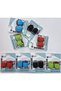 Flash Set with Batteries (Silicone) Blue - 2