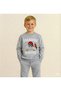 Boy's Long Sleeve 3 Thread Fleece-Lined Winter Sweatshirt / Tracksuit Set