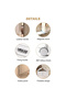 3 Layers Multi-Functional Foldable Storage Cabinet with Doors & Wheels (102L) - 3