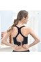 Sports Bra Criss-Cross Back Adjustable Band Quick Dry High Impact for Yoga Gym Workout Fitness - 7