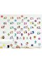 Alphabet Home Wall Decor Peel and Stick Alphabet & Animal Wall Stickers - 5