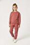 Basic Pocketed Girls-Boys Transitional Piece Children's Tracksuit Set M00776 Dried Rose