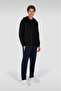 Men's Woven Cotton Nylon Zipped Sweatshirt - 4