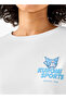 Regular Fit Cotton T-shirt with Kuromi Print - 3