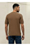 Men Regular Fit Crew Neck Short Sleeve Knit Textured T-shirt - 3