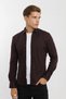 Knitted Long Sleeve Button down Men's Shirt - 4