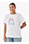 Regular Fit Cotton T-shirt with Graphic Print - 2