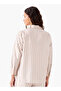 Relaxed Fit Shirt with Stripes and Contrast Collar - 3