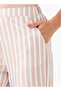 Regular Fit Striped Pants - 4