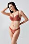 Women's Push-Up Padded Bra Set – Lace, Stylish Underwear Set C7T6N1433 - 3