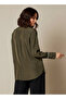 Shirt with Pearl Embellishment and Long Sleeves - 3