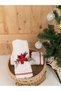 100% Cotton Double 50X70 cm Christmas Embroidered Towel & Towel Set