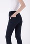 Women's High Waist Skinny Ankle Length Jeans Dark Blue 819-73 - 3