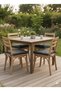 4-Piece Garden, Balcony, Living Room Chair Cushion, with Laces - 5