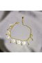 Gold Color Stone Chain Women's Elegant Foot Anklet - 2