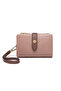Compact Zippered Powder Pink Women's Wallet for Everyday Use - 4