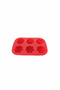 Silicone 6-Cavity Muffin Mold Oven Cake - Muffin Mold 27X17 cm - 2