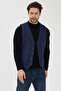 Modern Fit Buttoned V-Neck Vest # Yl4425 - 2