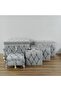 Trunk Bride Groom Suitcase Bag Engagement Dowry Chest 5-Piece 1204 - 4