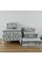 Trunk Bride Groom Suitcase Bag Engagement Dowry Chest 5-Piece 1204