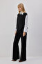 Asymmetric Cut Tricot Sweater - 5