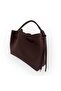 Suede Ruched Detail Puppy Bag Hand and Shoulder Bag - 4
